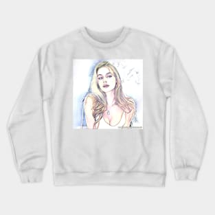 Portrait of Hailey Crewneck Sweatshirt